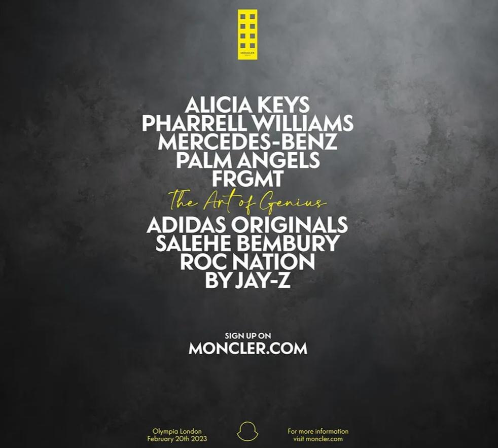 Moncler Genius 2023 系列。來源：Vogue