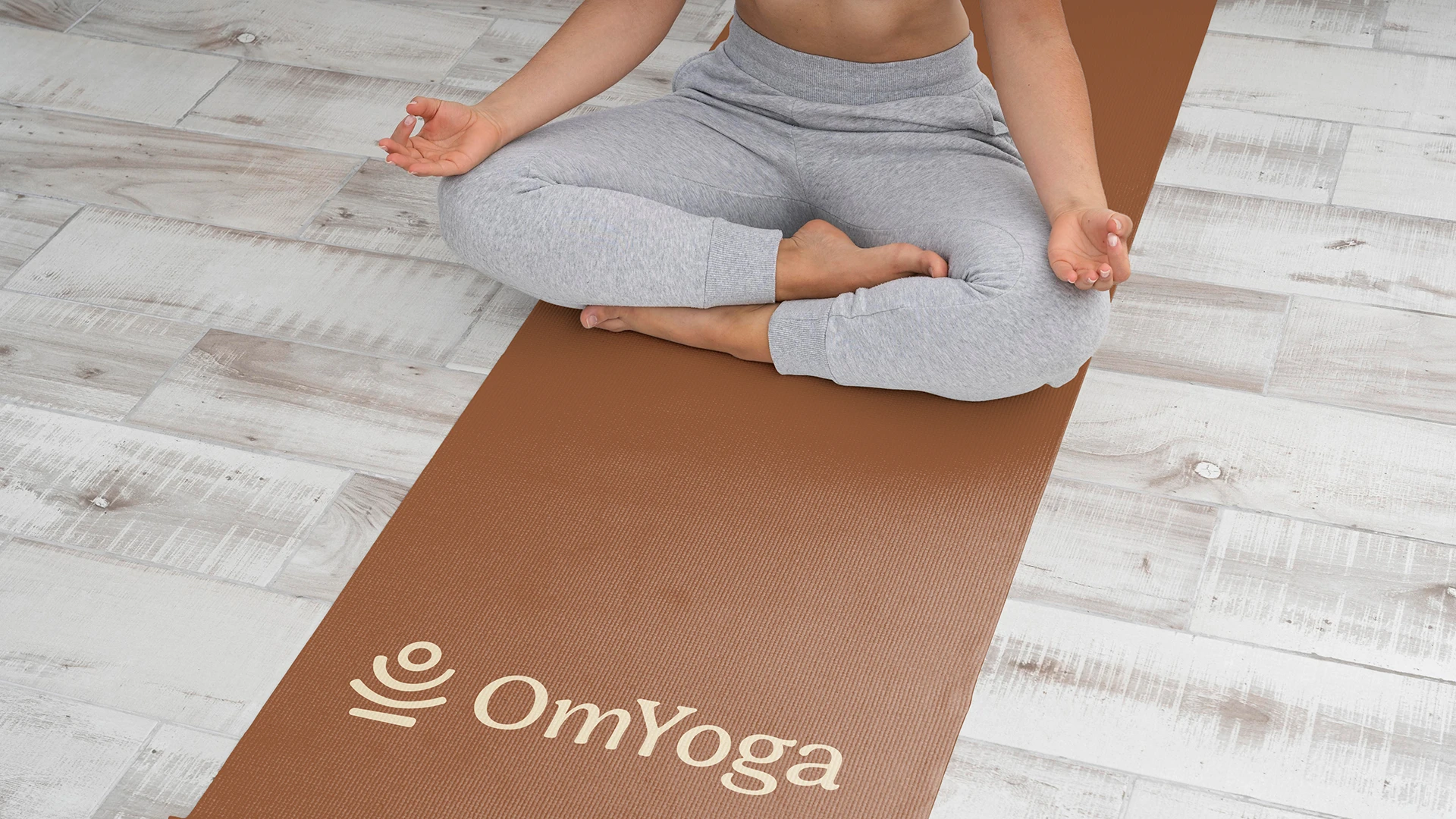 OmYoga 健康與瑜伽品牌設(shè)計-logo&vi設(shè)計公司