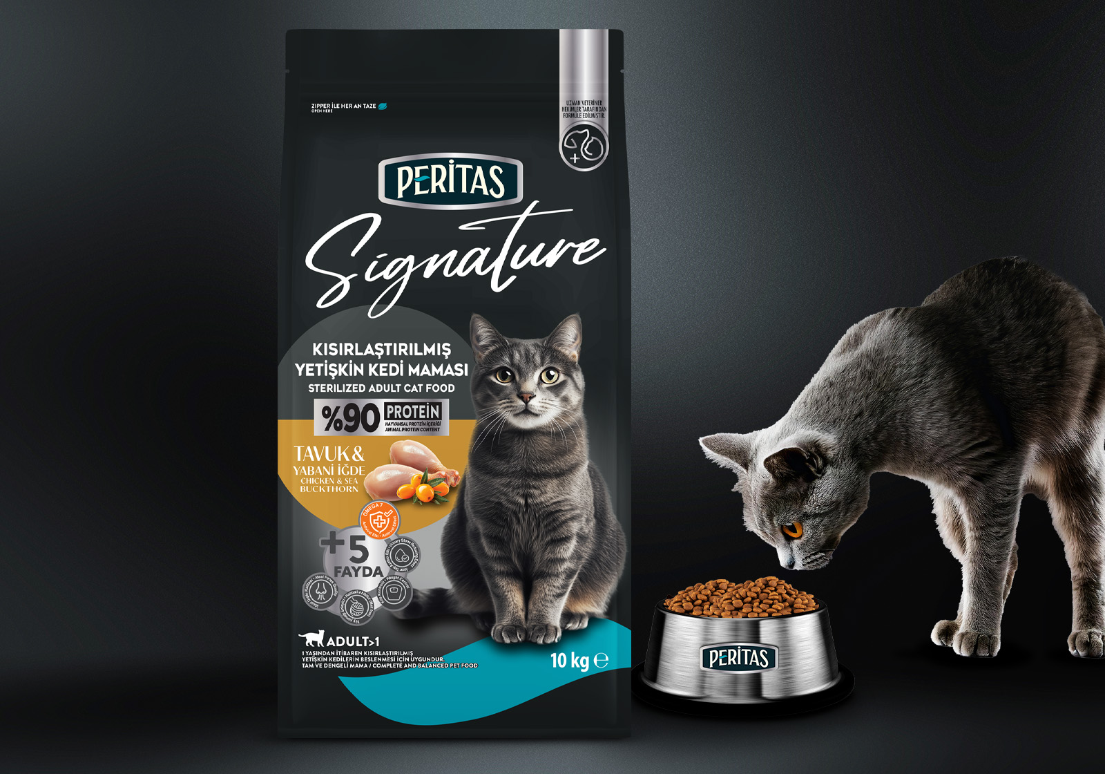 Peritas 寵物食品包裝設(shè)計(jì),黑色奢華風(fēng)格 Peritas 寵物食品包裝設(shè)計(jì),黑色奢華風(fēng)格