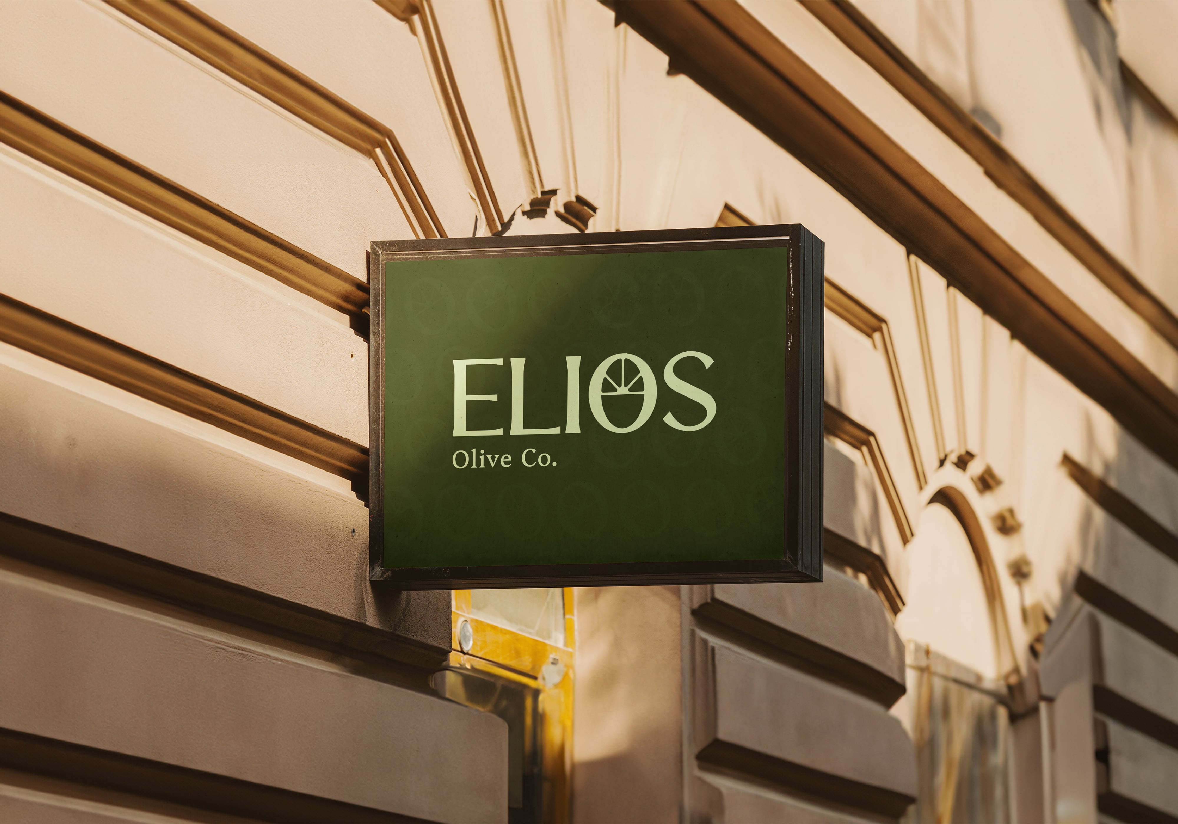 Elios代表文化和傳統橄欖油品牌logo設計包裝設計,自然清新風格 Elios代表文化和傳統橄欖油品牌logo設計包裝設計,自然清新風格