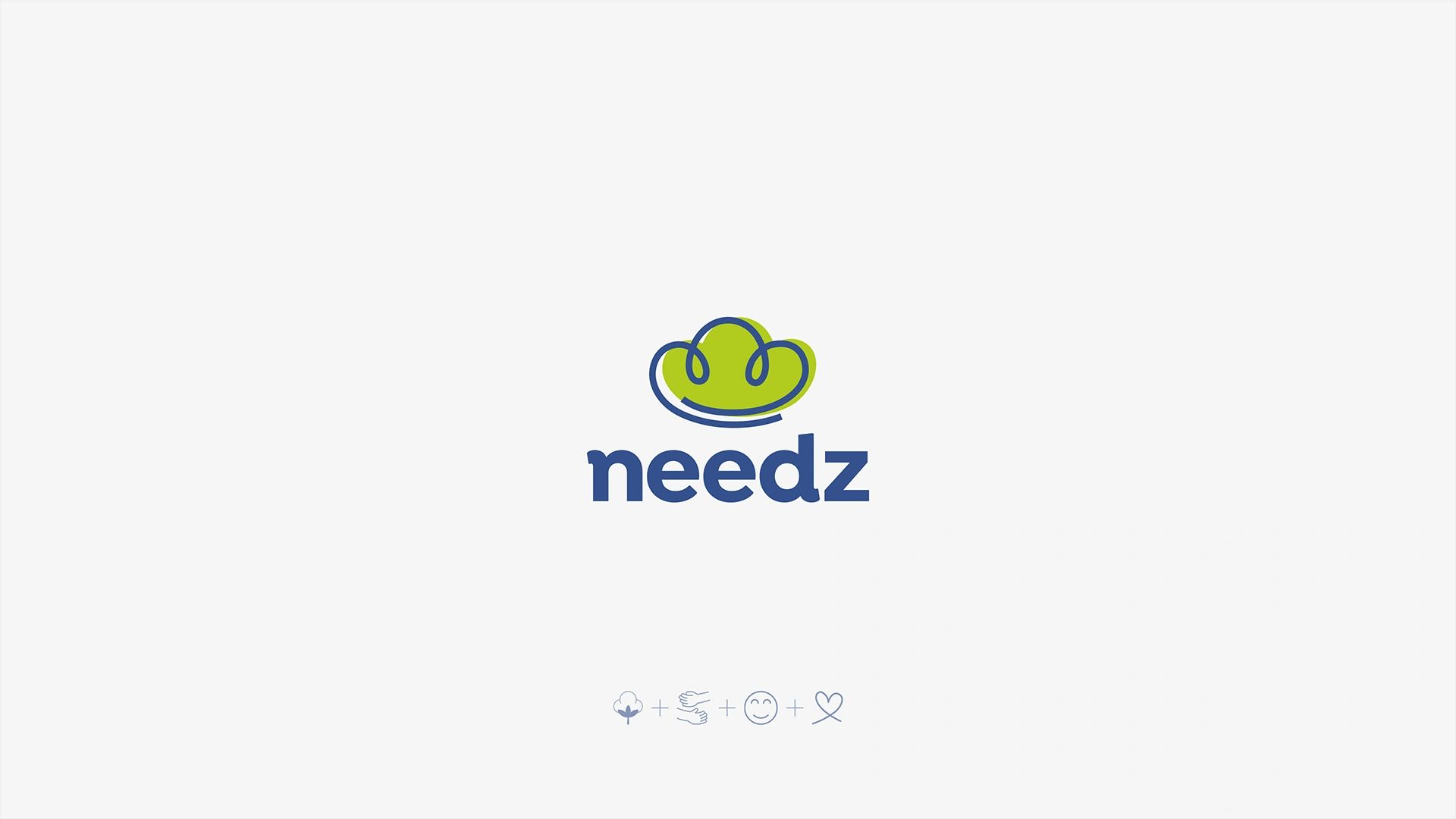 嬰兒與成人衛(wèi)生用品紙尿褲濕巾Needz品牌創(chuàng)建品牌起名棉花logo設(shè)計