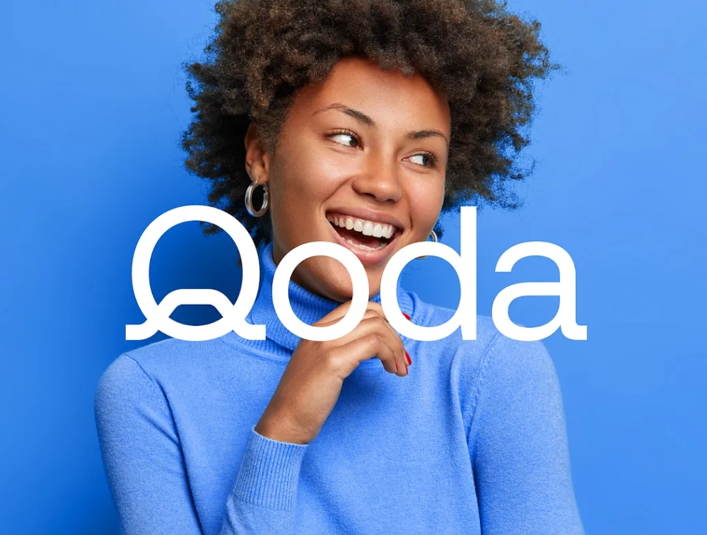 Qoda — IT教育平臺(tái)的標(biāo)志logo設(shè)計(jì)