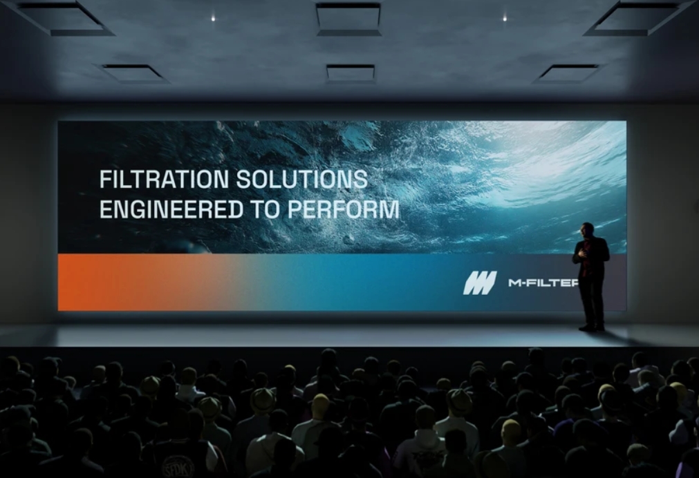 M-Filter 過濾技術(shù)專家品牌視覺形象設(shè)計與M字母logo設(shè)計-上海logo設(shè)計公司-尚略