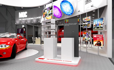 美國MOC汽車養(yǎng)護品展會展臺設計