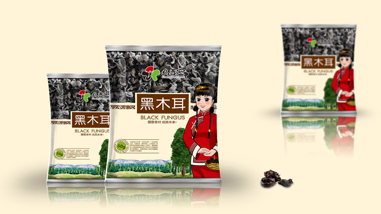 烏吉密黑木耳汁農(nóng)產(chǎn)品包裝設計-上海農(nóng)產(chǎn)品包裝設計案例