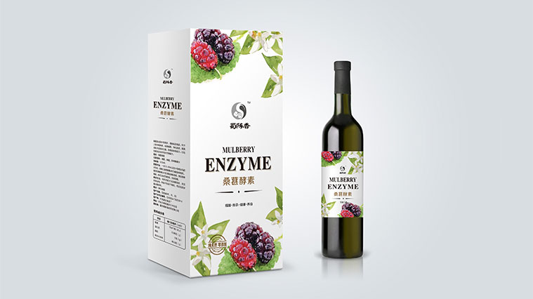 蜀陳香水果酵素禮盒紅酒裝包裝設(shè)計(jì)-上海保健品包裝設(shè)計(jì)公司