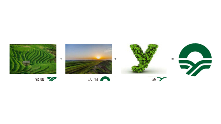 涌禾農(nóng)場農(nóng)業(yè)品牌商標LOGO設計概念圖示說明-上海LOGO設計公司2