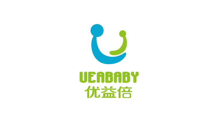 UEABABY優(yōu)益倍嬰兒護(hù)膚品品牌命名、logo設(shè)計(jì)-上海嬰童logo設(shè)計(jì)公司2