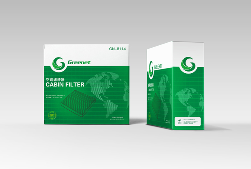 Gernnet 濾清器汽車配件包裝設(shè)計-上海包裝設(shè)計公司