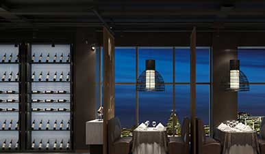 港島印象餐廳餐飲空間設計