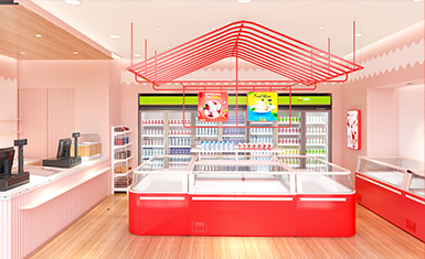 吉雪屋冷凍食品便利店連鎖店鋪空間設計