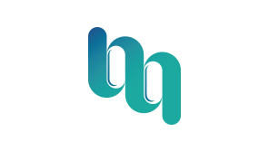 Megene 彌因生物醫(yī)藥科技公司logo設計“字母M+基因”元素